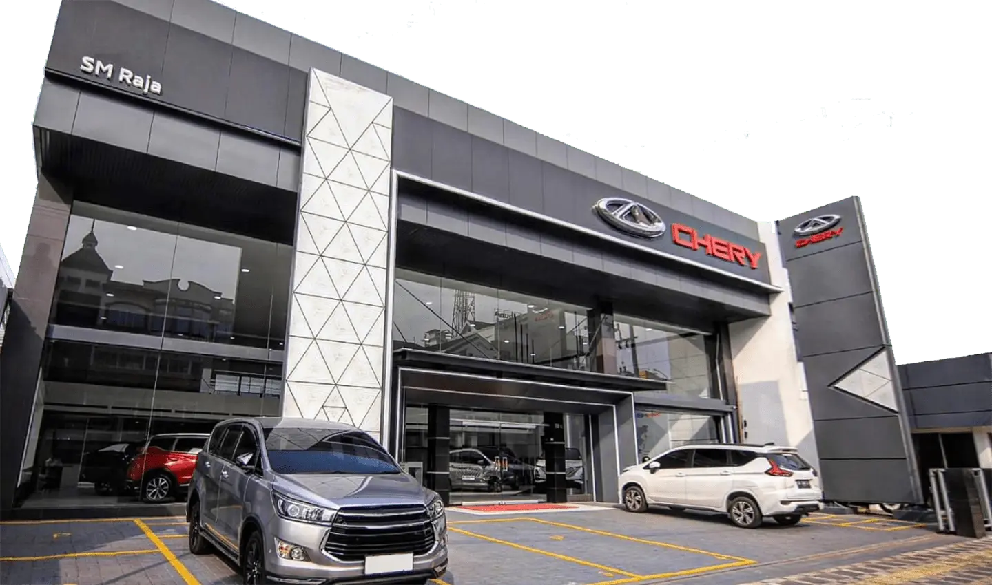 Gedung Chery Medan SM Raja