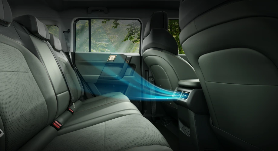 Chery J6T AC Second Row with Air Filter