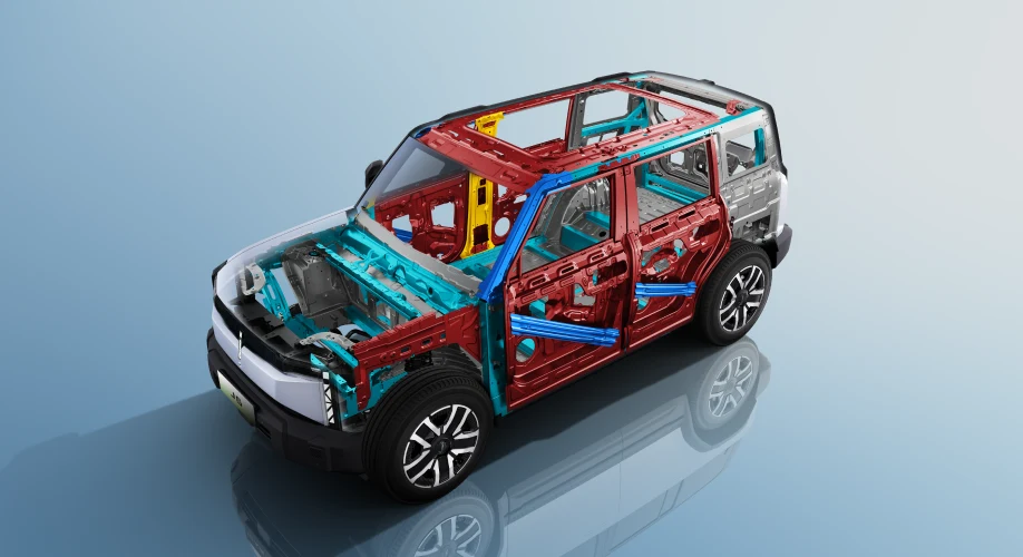 J6T Rangka Aluminium Alloy