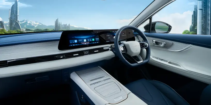 Chery Omoda E5 Three Color Interior Design