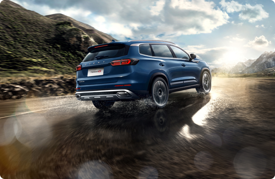 Chery Tiggo 8 Mesin 1.6 TGDI dengan performa tangguh