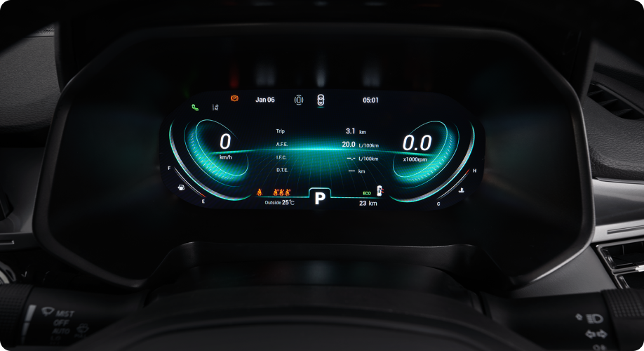Chery Tiggo 8 Speedometer Sporty
