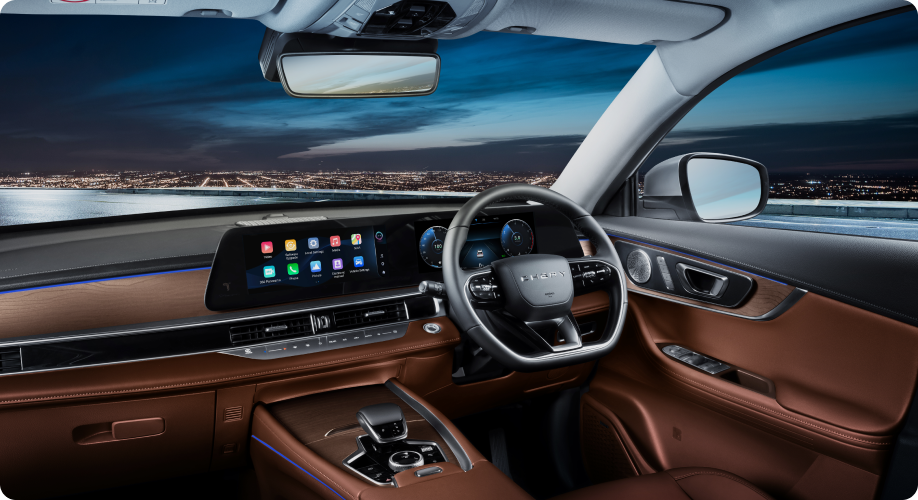 Chery Tiggo 8 Pro Max ampilan Canggih Kokpit dengan Bahan Premium