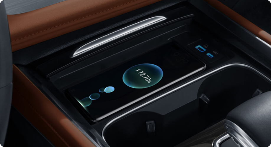 Chery Tiggo 8 Pro Max Pengisian Daya Nirkabel 50W